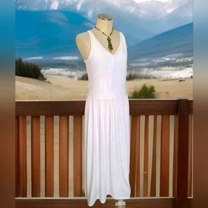 White House Black Market Tank Maxi Dress